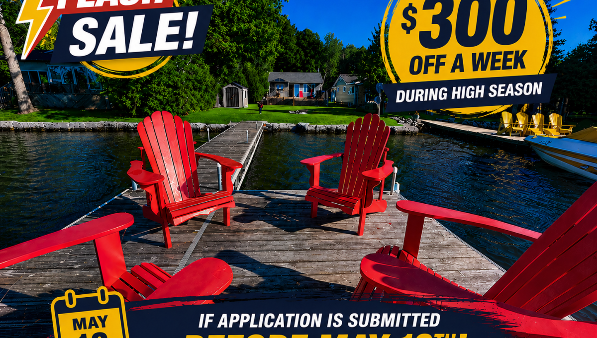Buckhorn Lakeside Cottage - FLASH SALE - May 18th